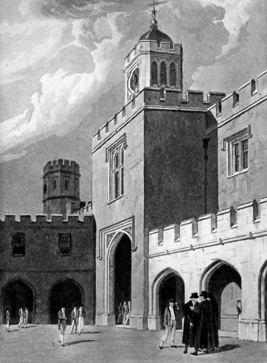 Der Innenhof, Rugby von William after Westall