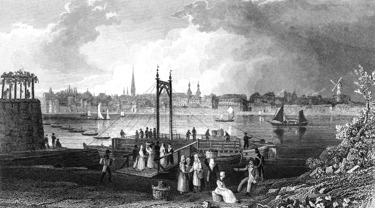 BONN, Deutschland von William (after) Tombleson