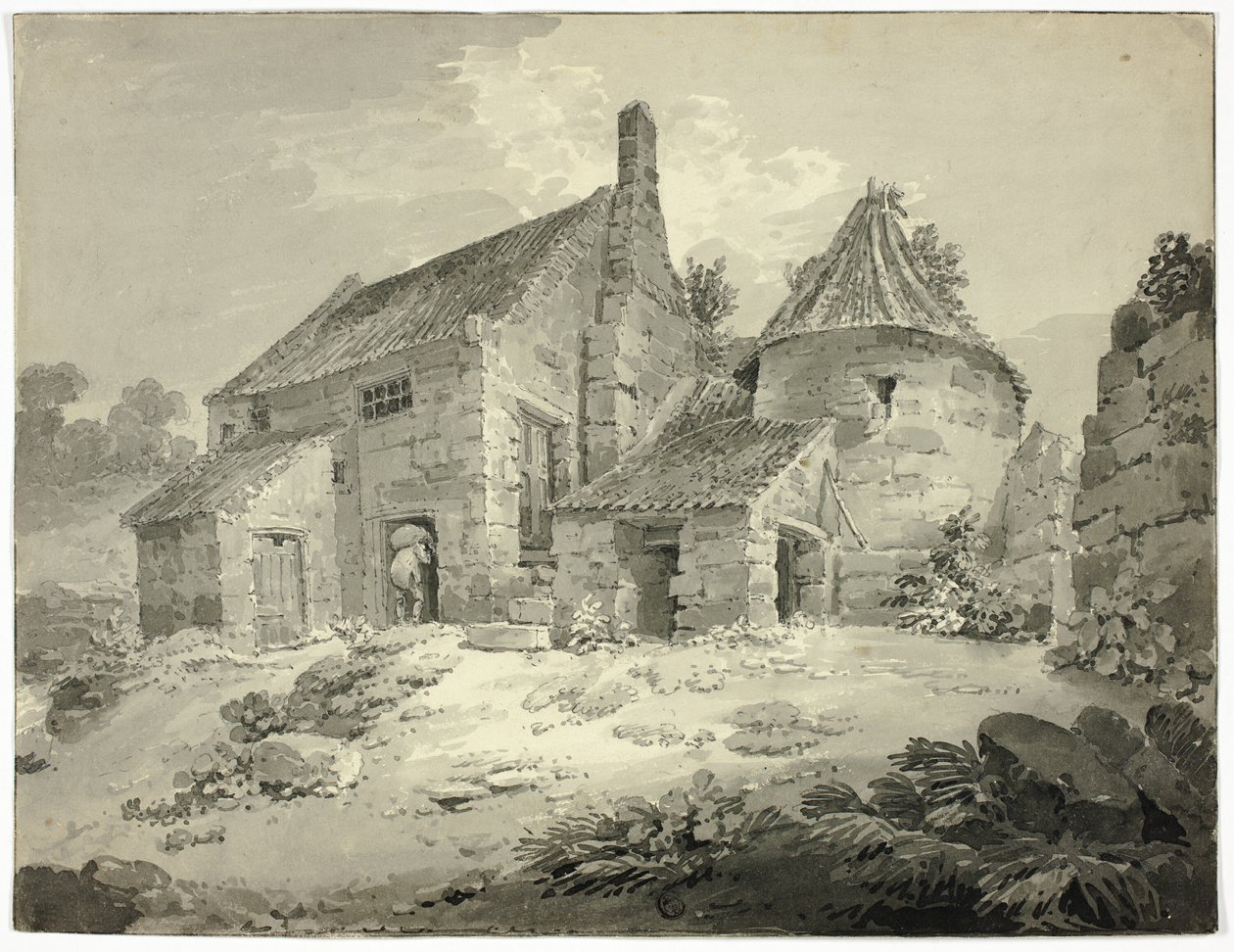 Eine Mühle in Berwick Upon Tweed von William Alexander