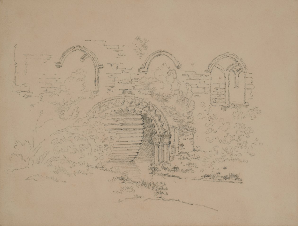 Bradford Mills, Wiltshire von William Alexander