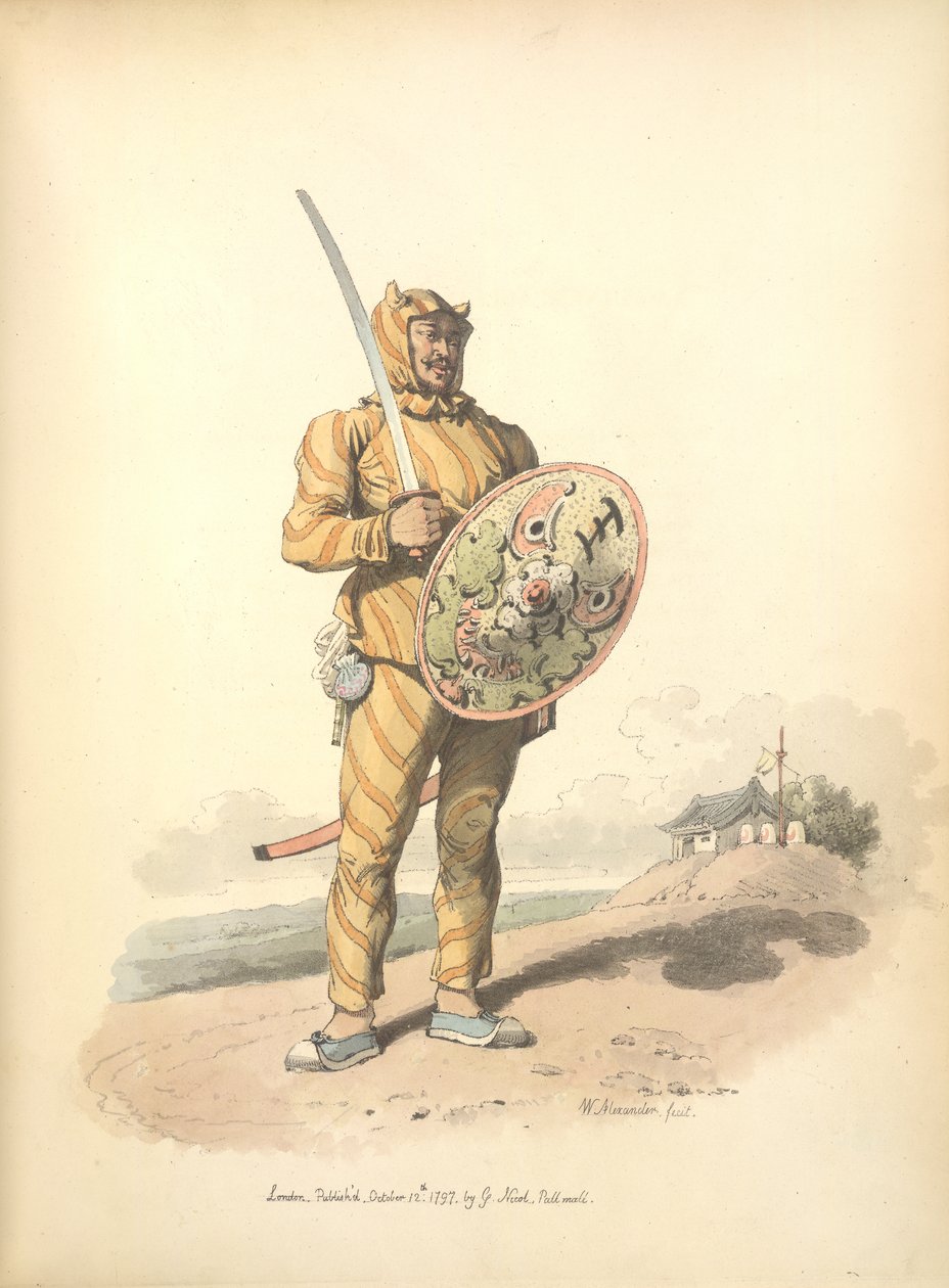 Chinesische Infanterie von William Alexander