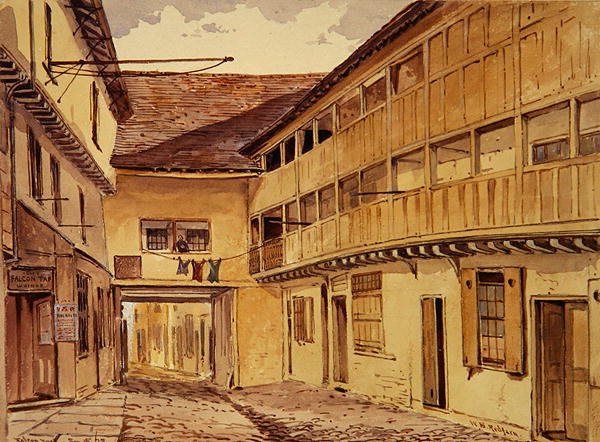 Falcon Yard von William Beales Redfern