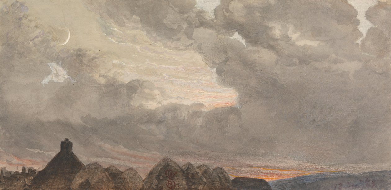 Der Neumond von William Bell Scott