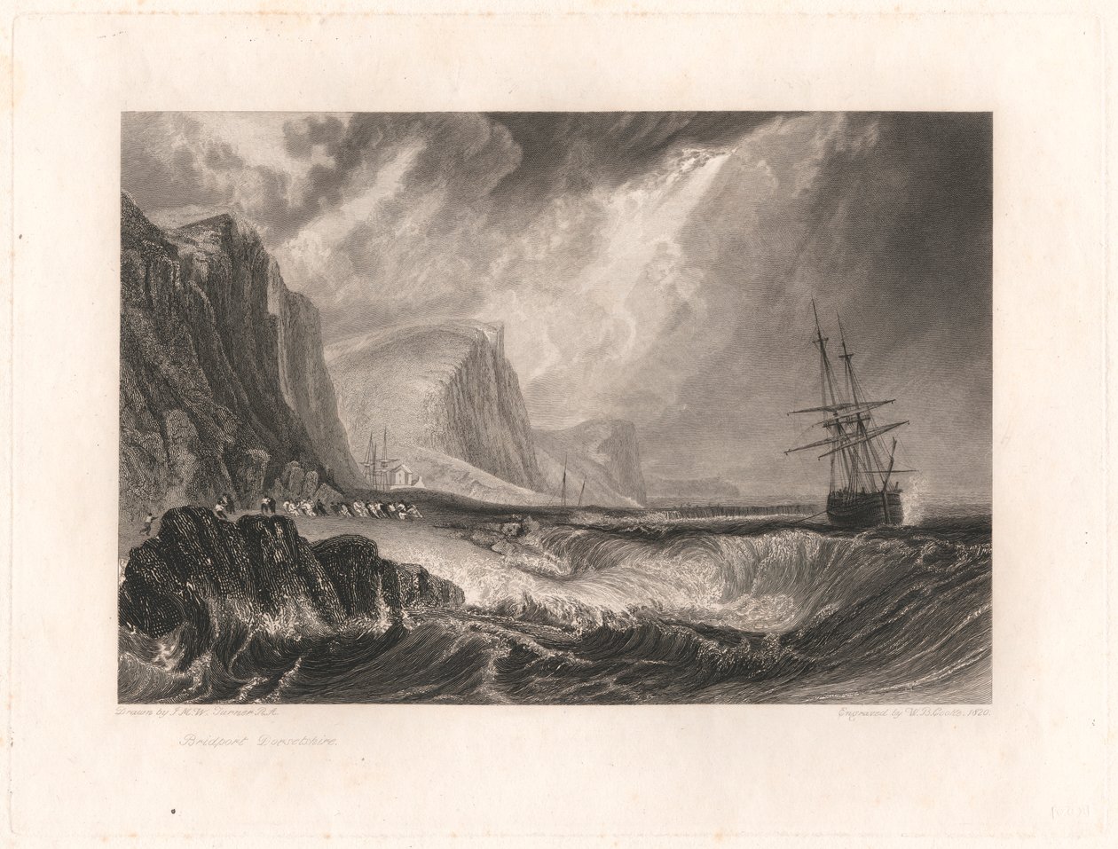 Bridport, Dorsetshire von William Bernard Cooke