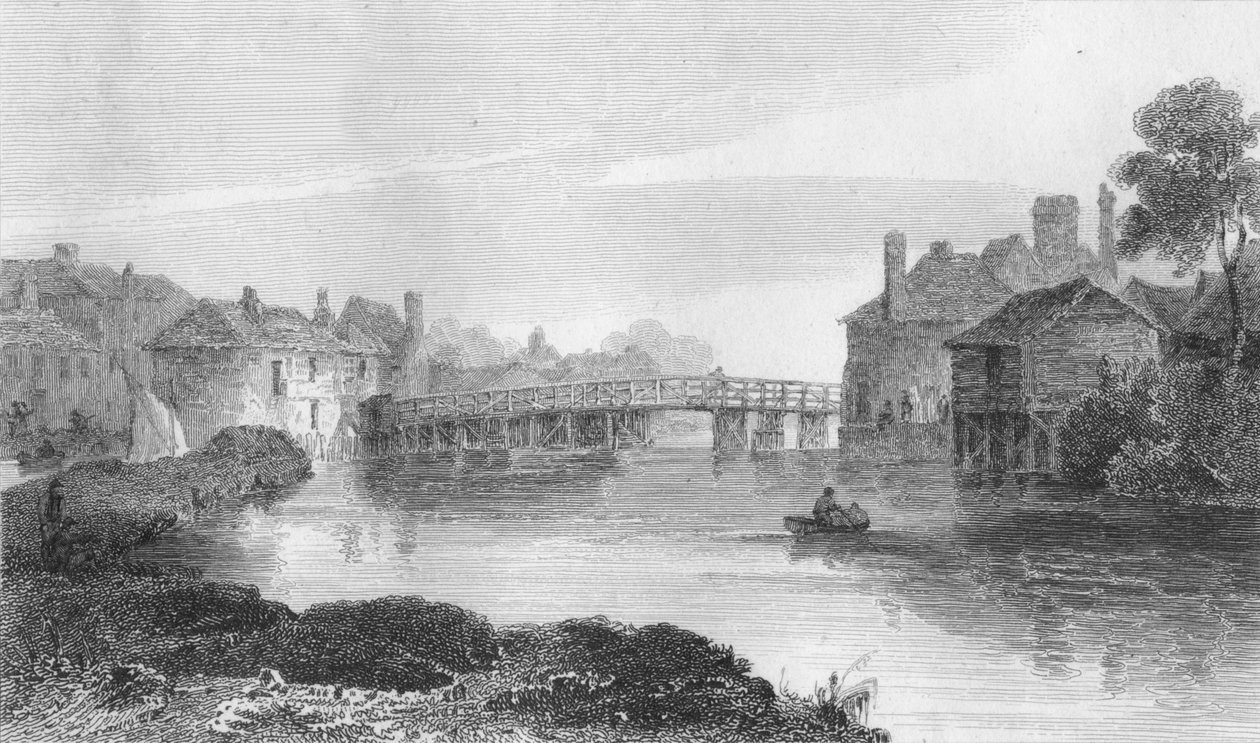 Eton-Brücke, 1809 von William Bernard Cooke