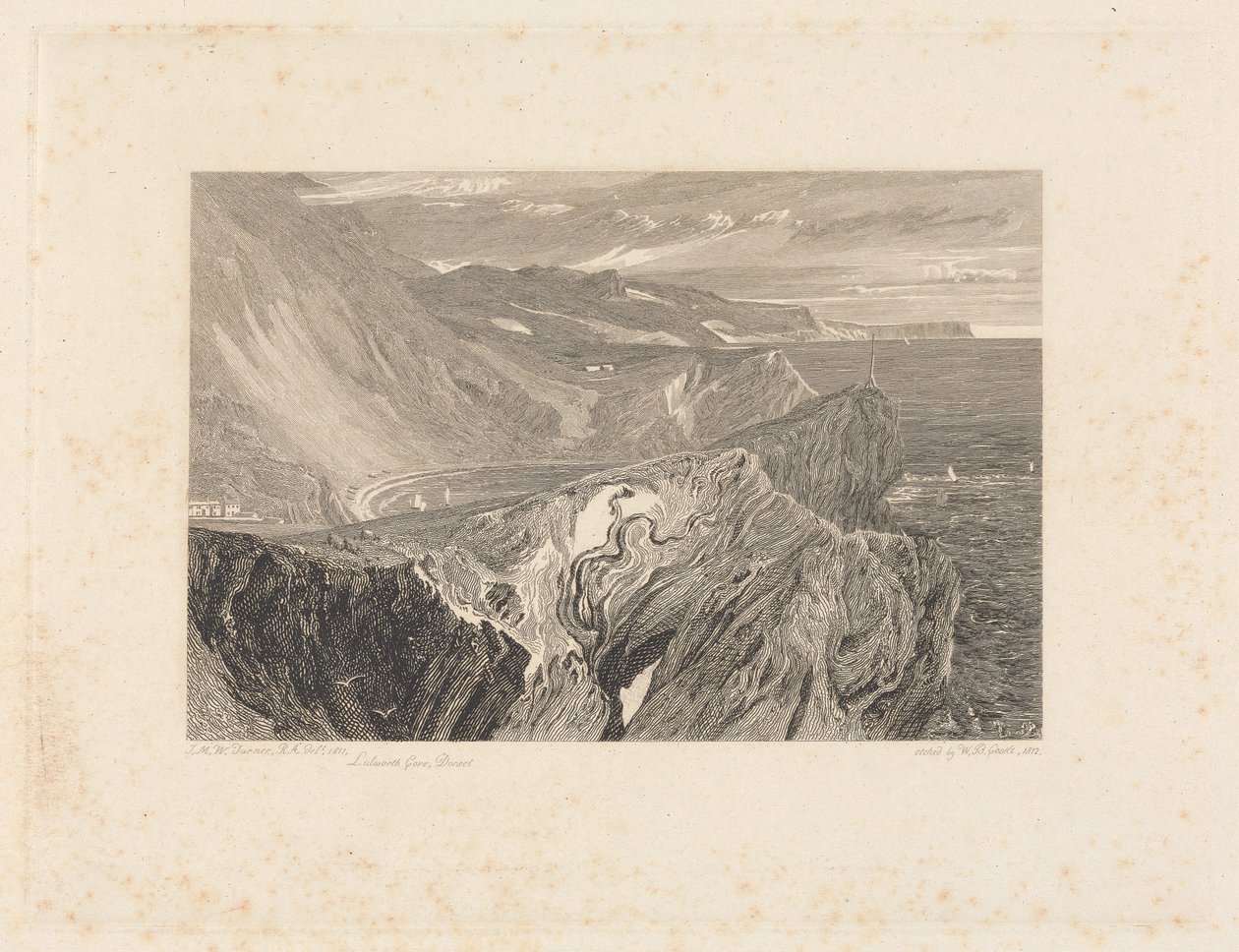 Lulworth Cove, Dorset von William Bernard Cooke