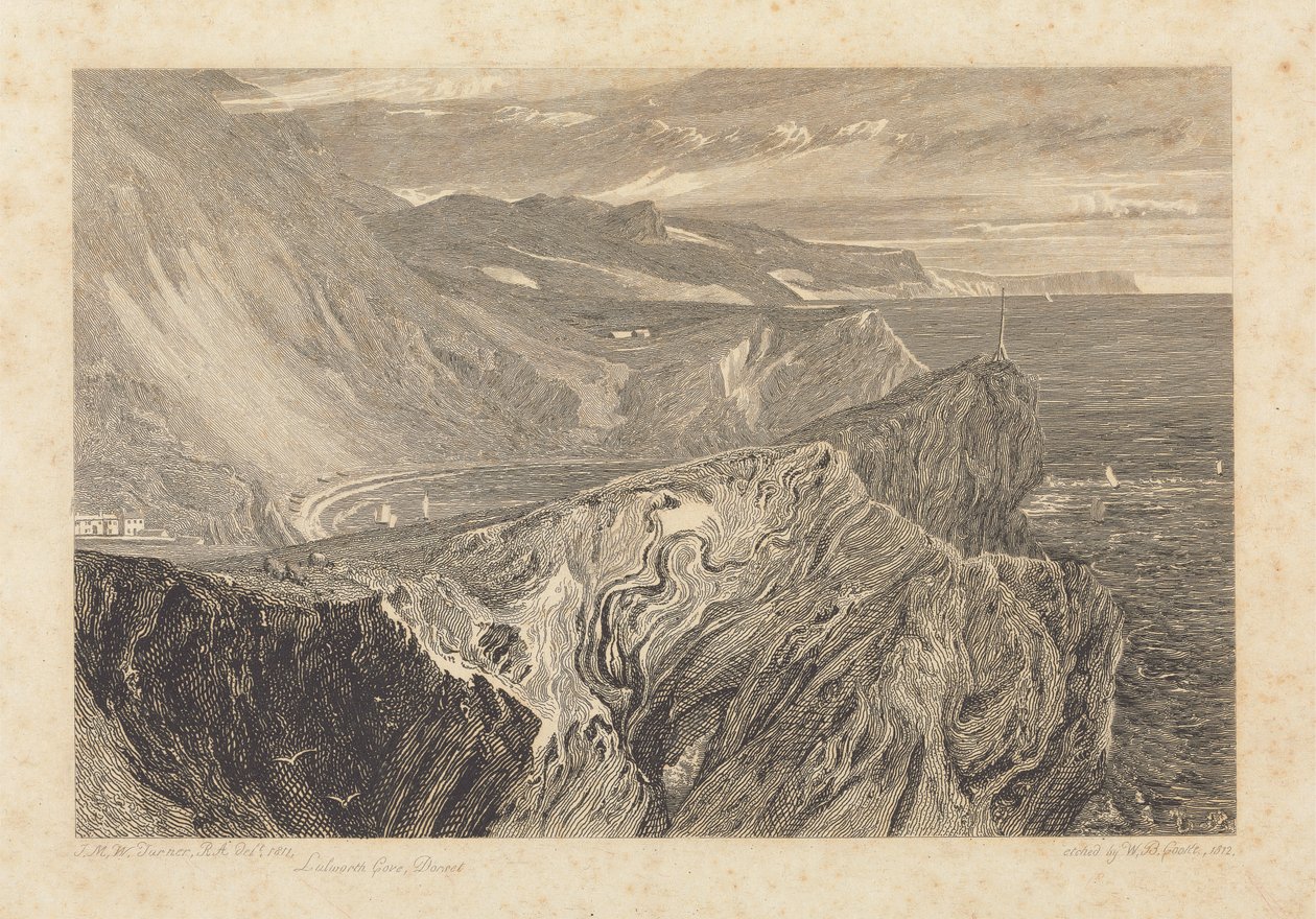 Lulworth Cove, Dorset von William Bernard Cooke