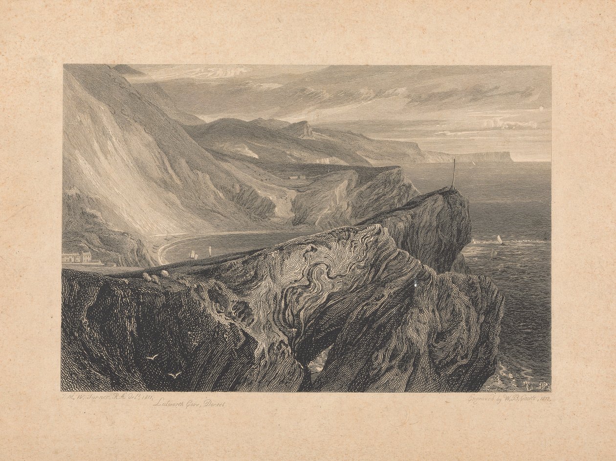 Lulworth Cove, Dorset von William Bernard Cooke