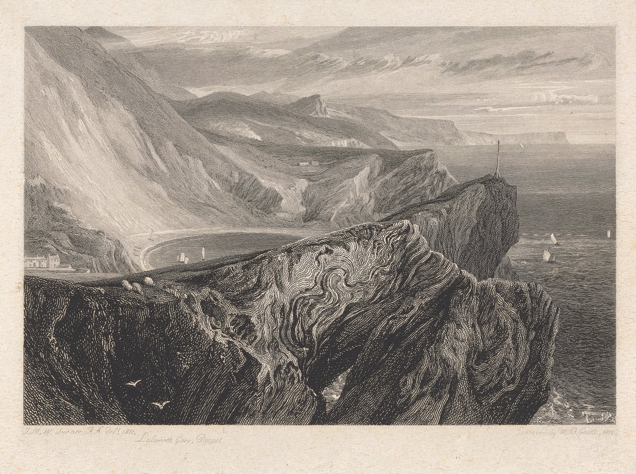 Lulworth Cove, Dorset von William Bernard Cooke