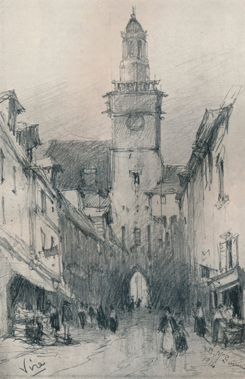 Vire, Normandie, ca. 1900-1914 von William Bingham McGuinness