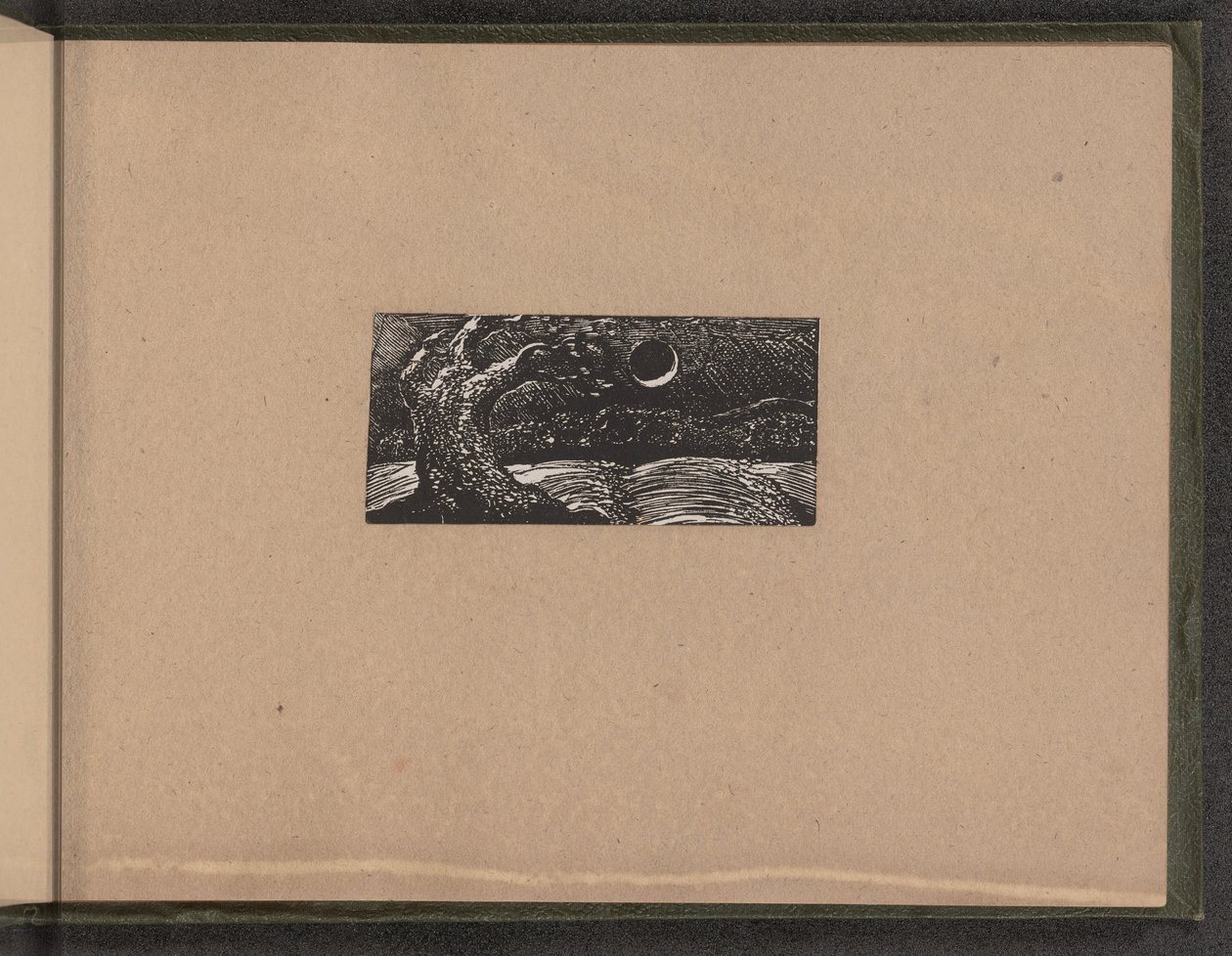 Zerstörter Baum und plattgedrückte Ernte von William Blake
