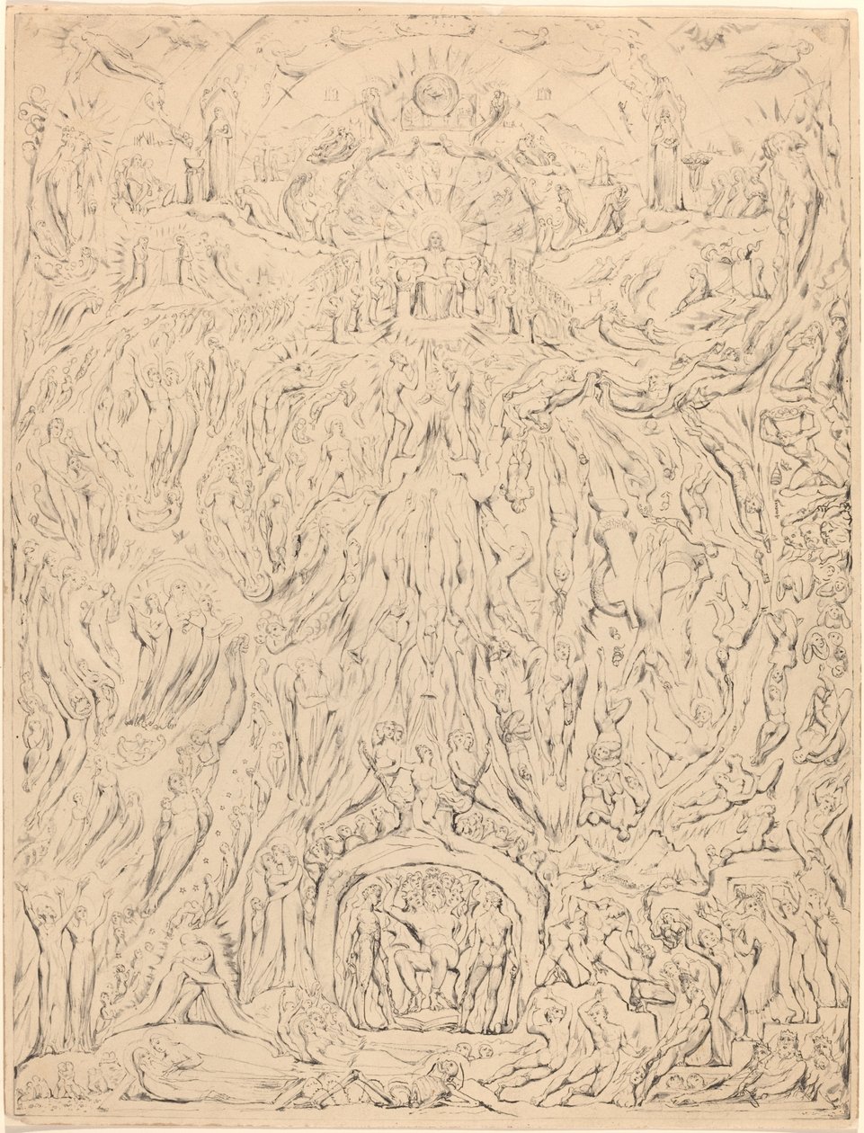 Das Jüngste Gericht von William Blake