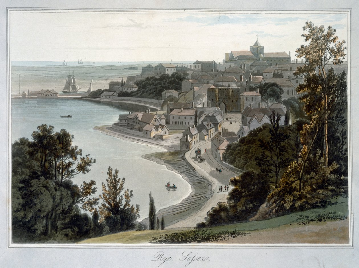 Rye, Sussex von William Daniell