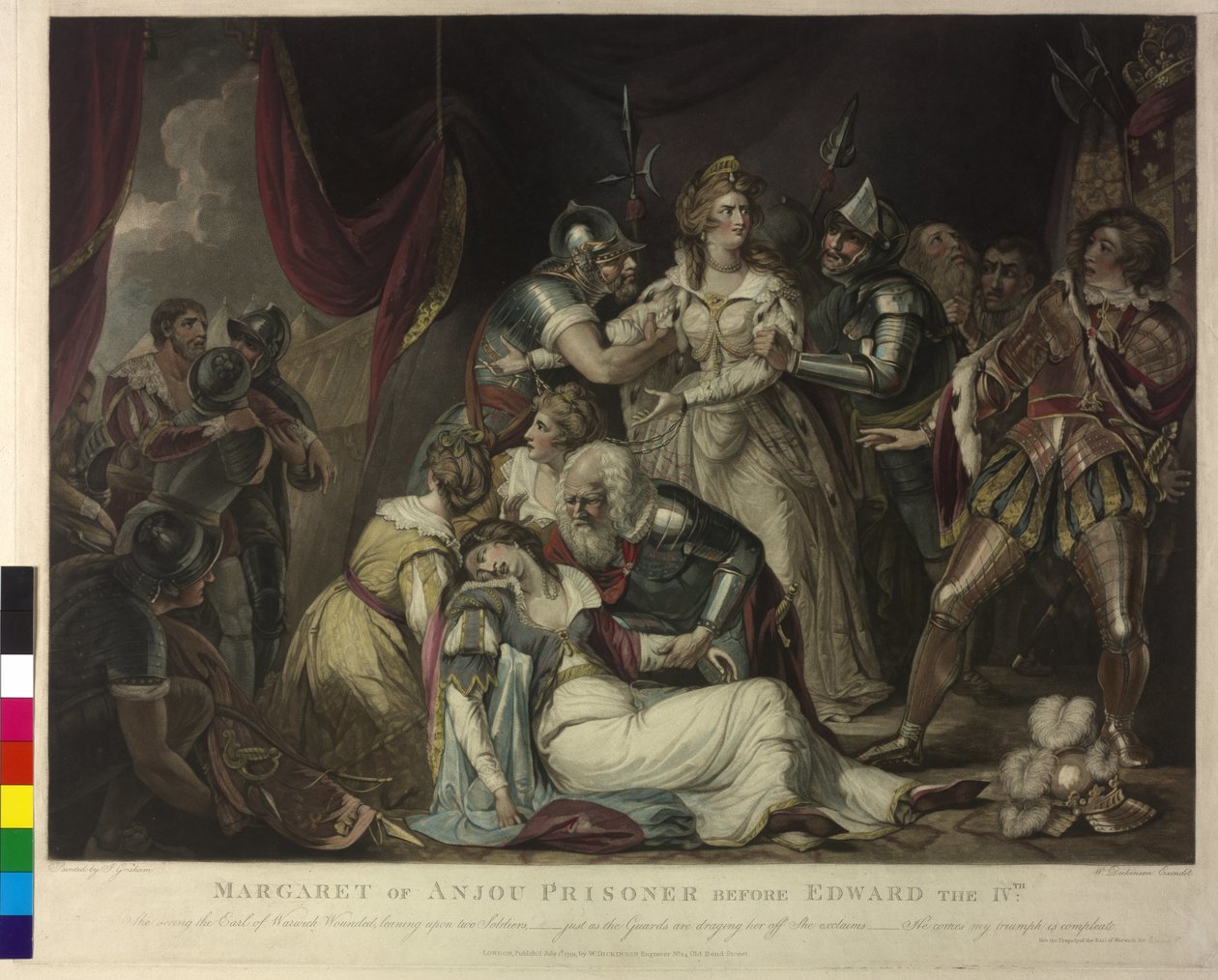 Illustration von: Francklin Margaret von Anjou von William Dickinson