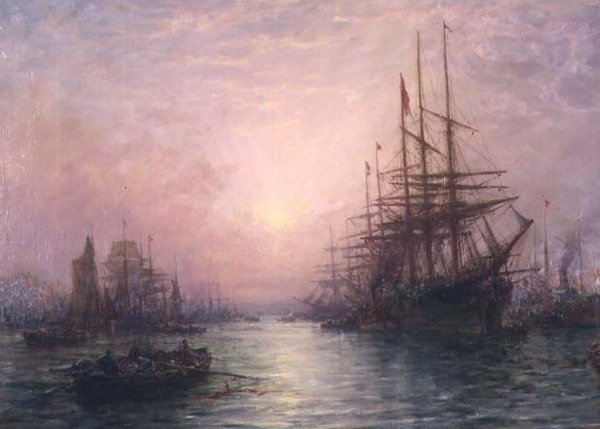 Sonnenuntergang von William Edward Webb