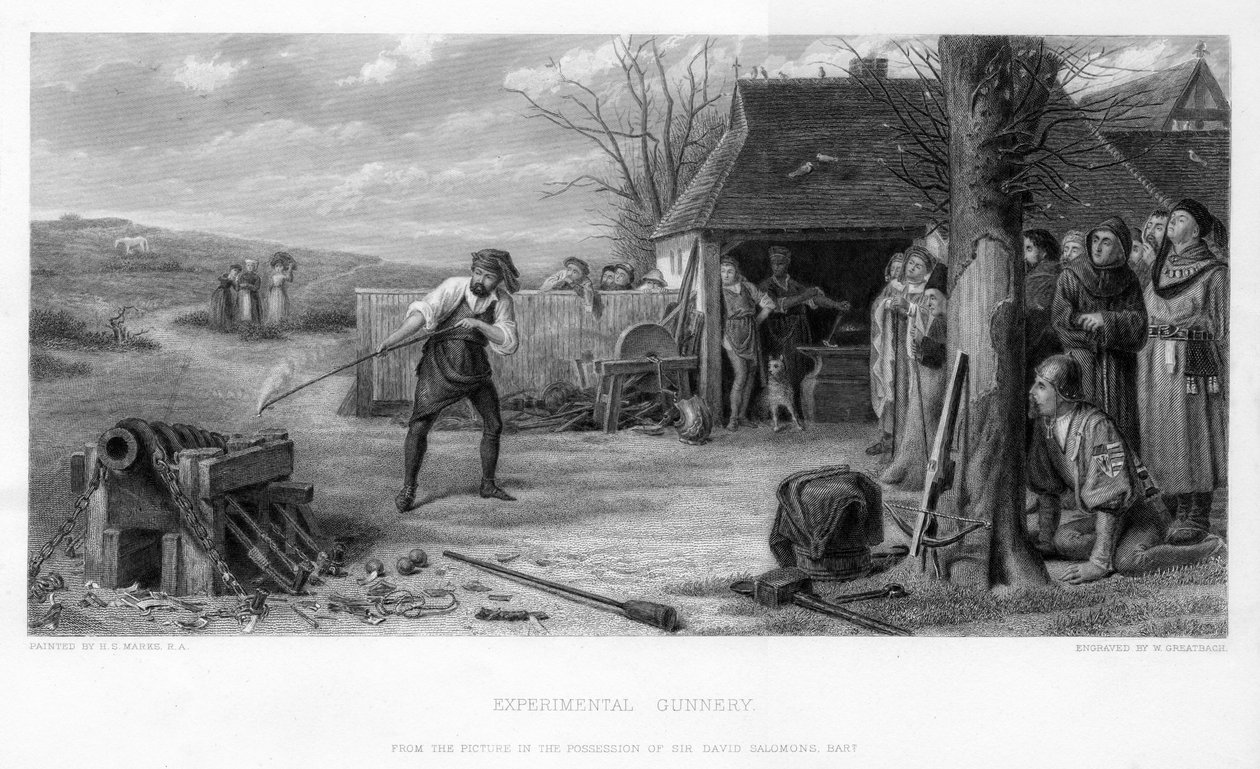 Experimentelle Artillerie, 19. Jahrhundert von William Greatbach