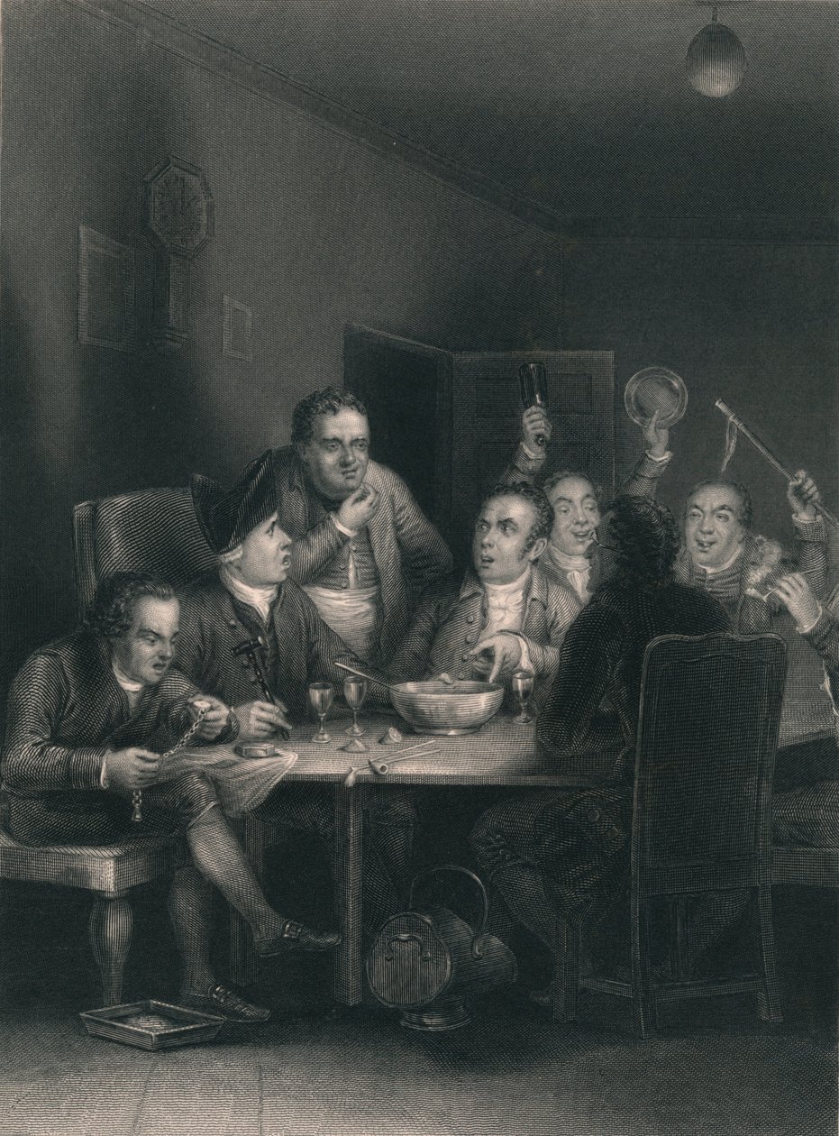 Die Clubbisten, 1860 von William Greatbach