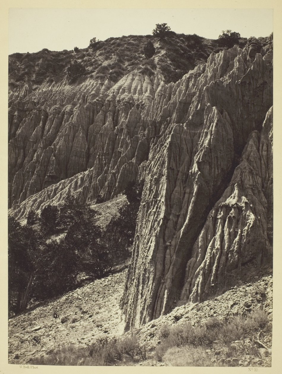 Regenskulptur, Salt Creek Canon, Utah von William H. Bell