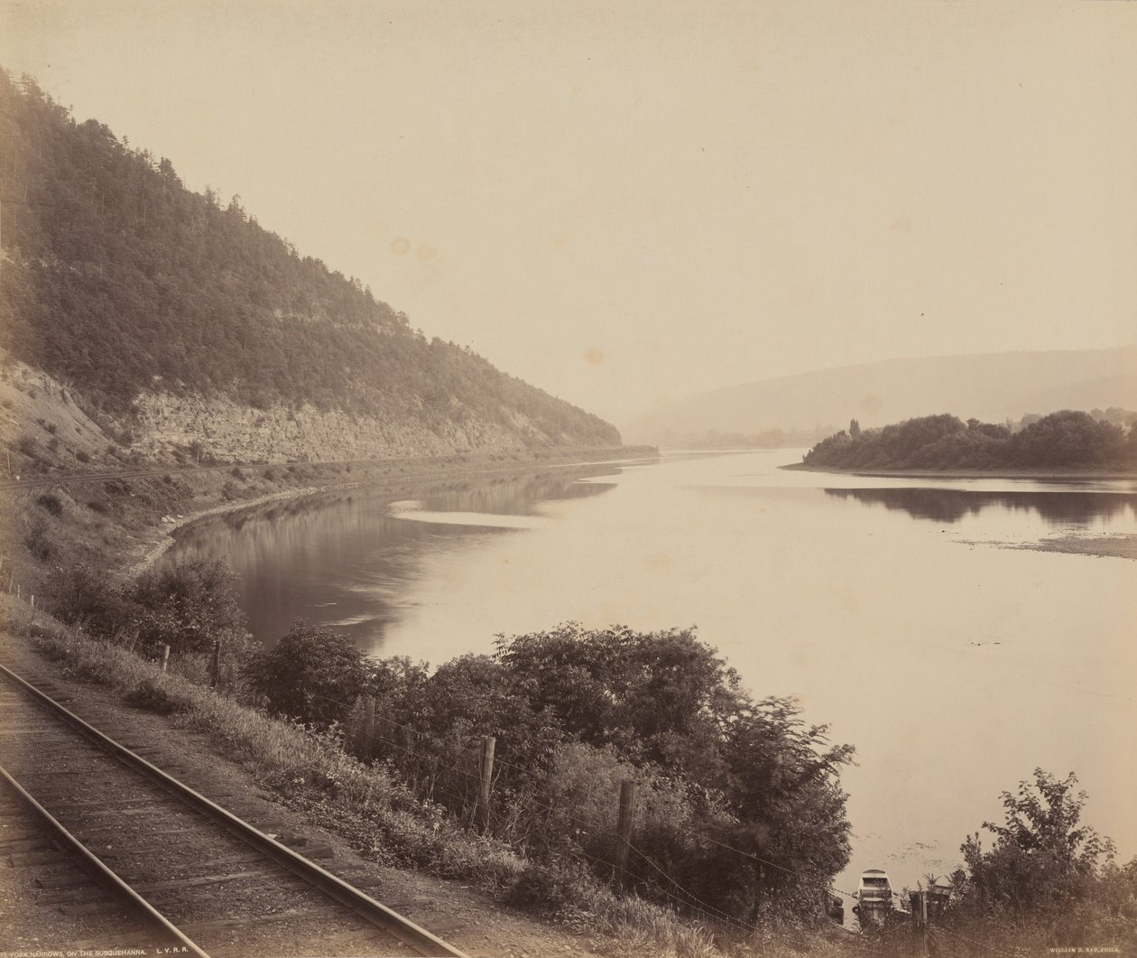 York Narrows, am Susquehanna von William H. Rau