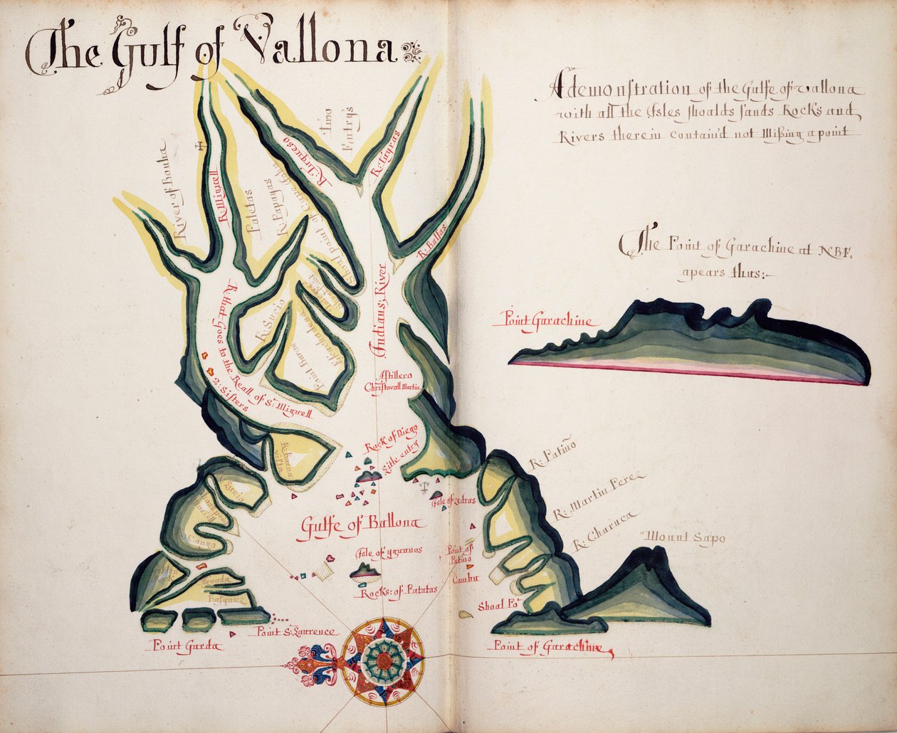 Der Golf von Vallona von William Hack