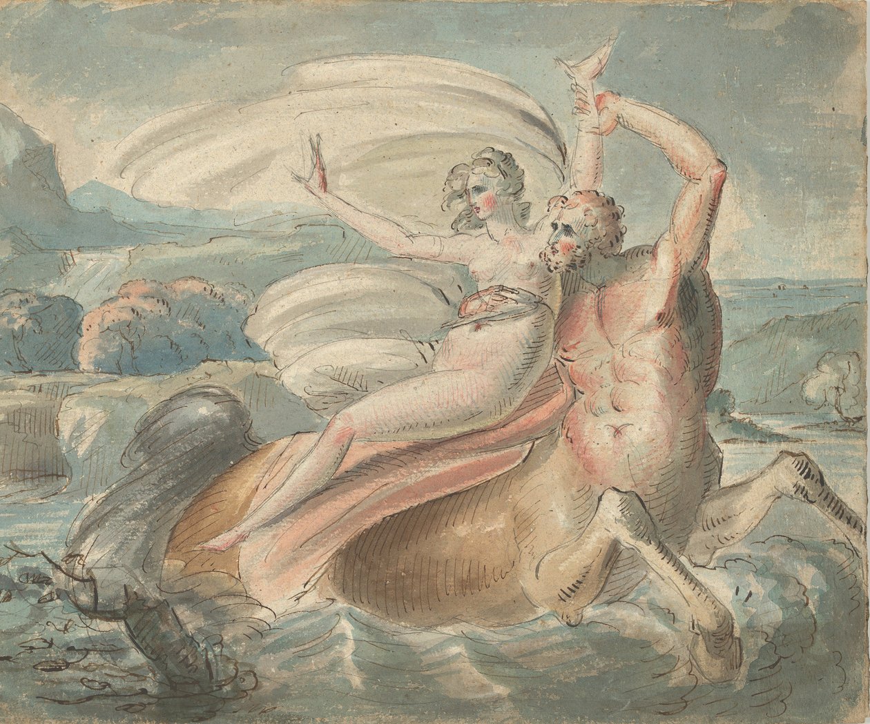 Die Entführung der Deianira, 1770-80 von William Hamilton