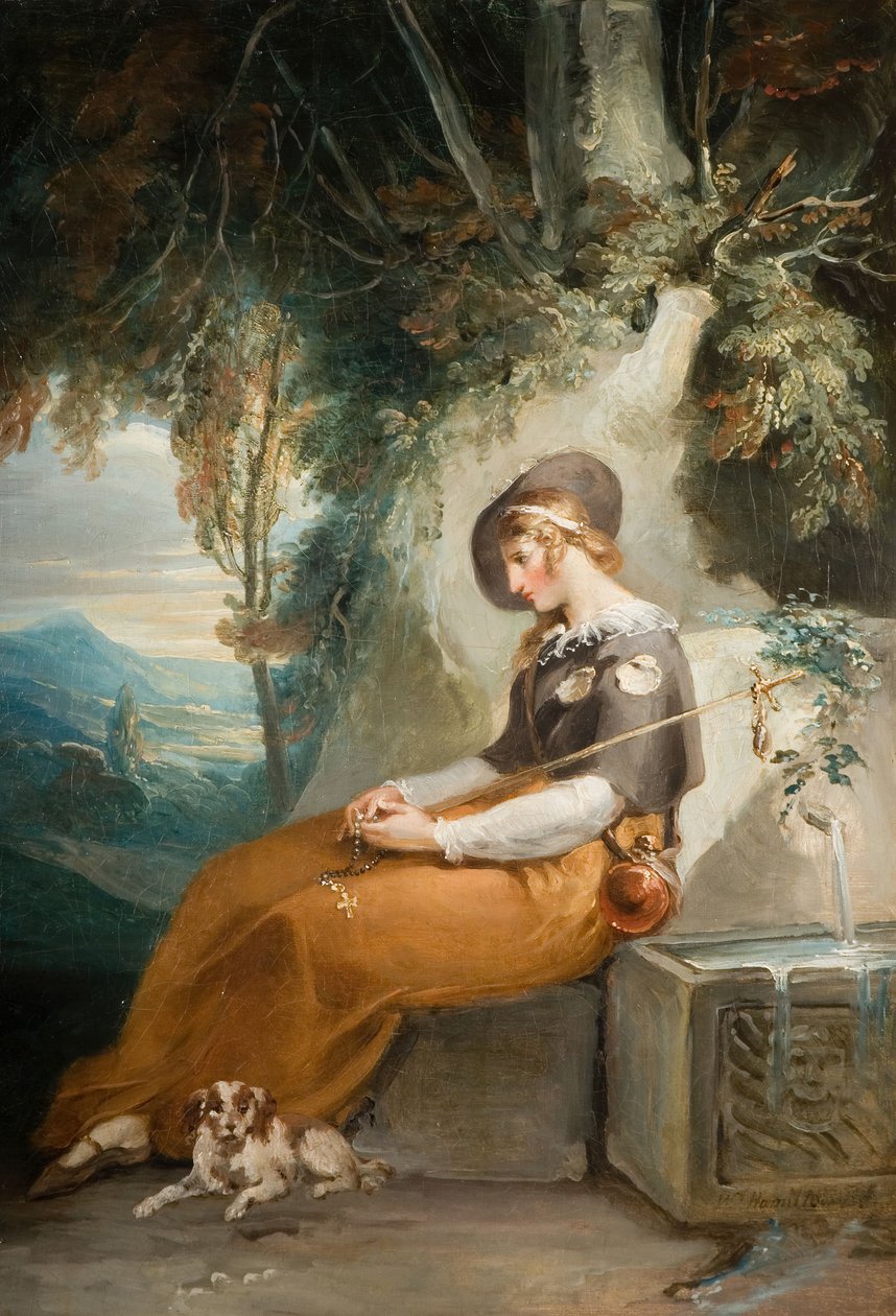 Der Pilger, 1770-1800 von William Hamilton