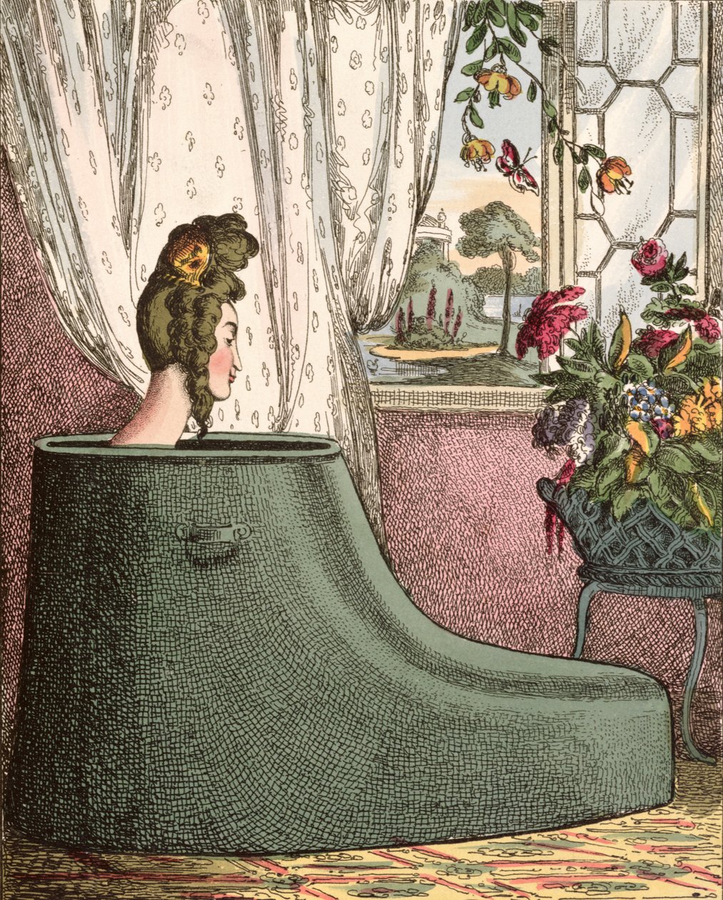 Ein schöner Ort bei heißem Wetter, ca. 1800 von William Heath