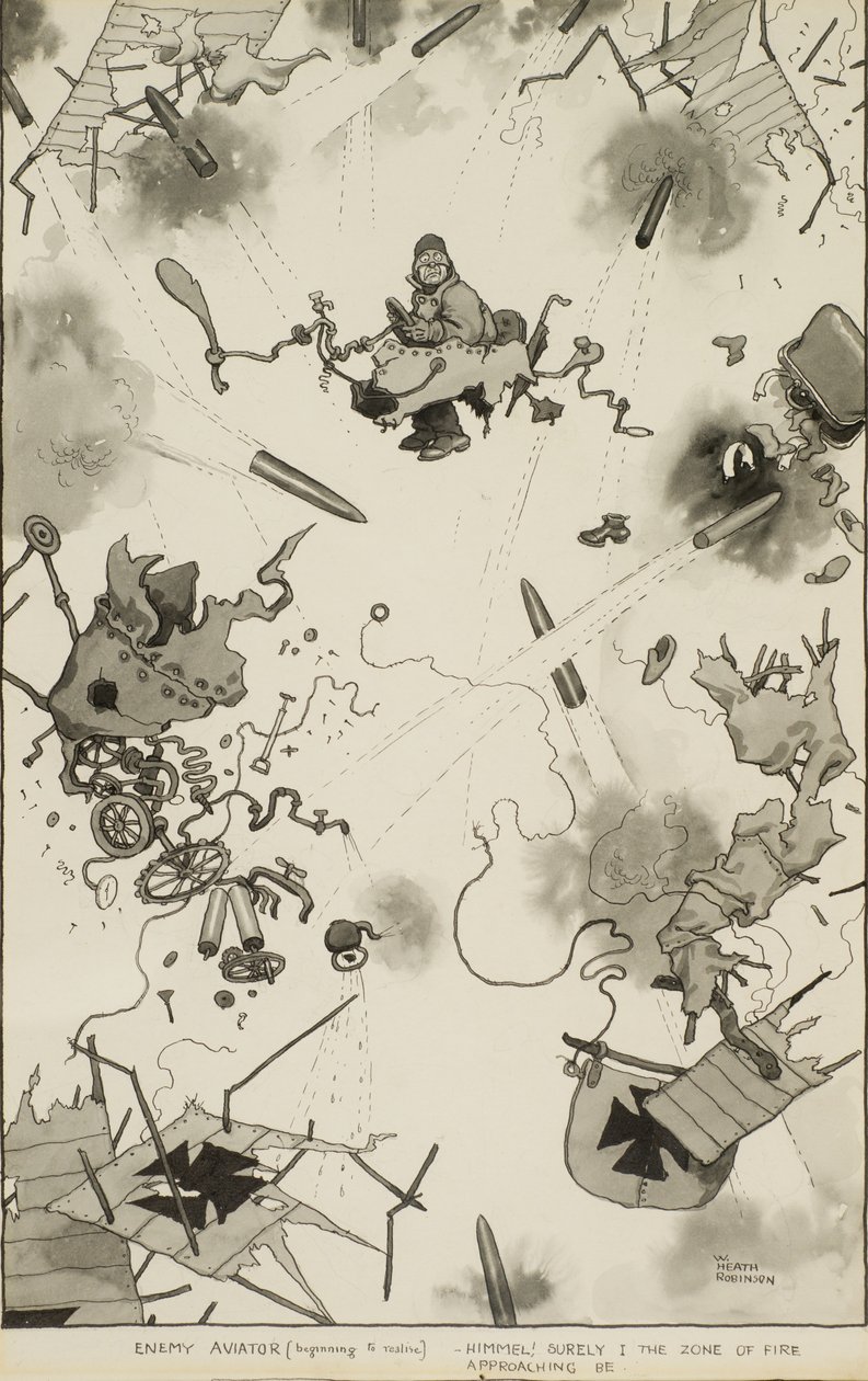 Ein schöner Abschluss, um 1918 von William Heath Robinson
