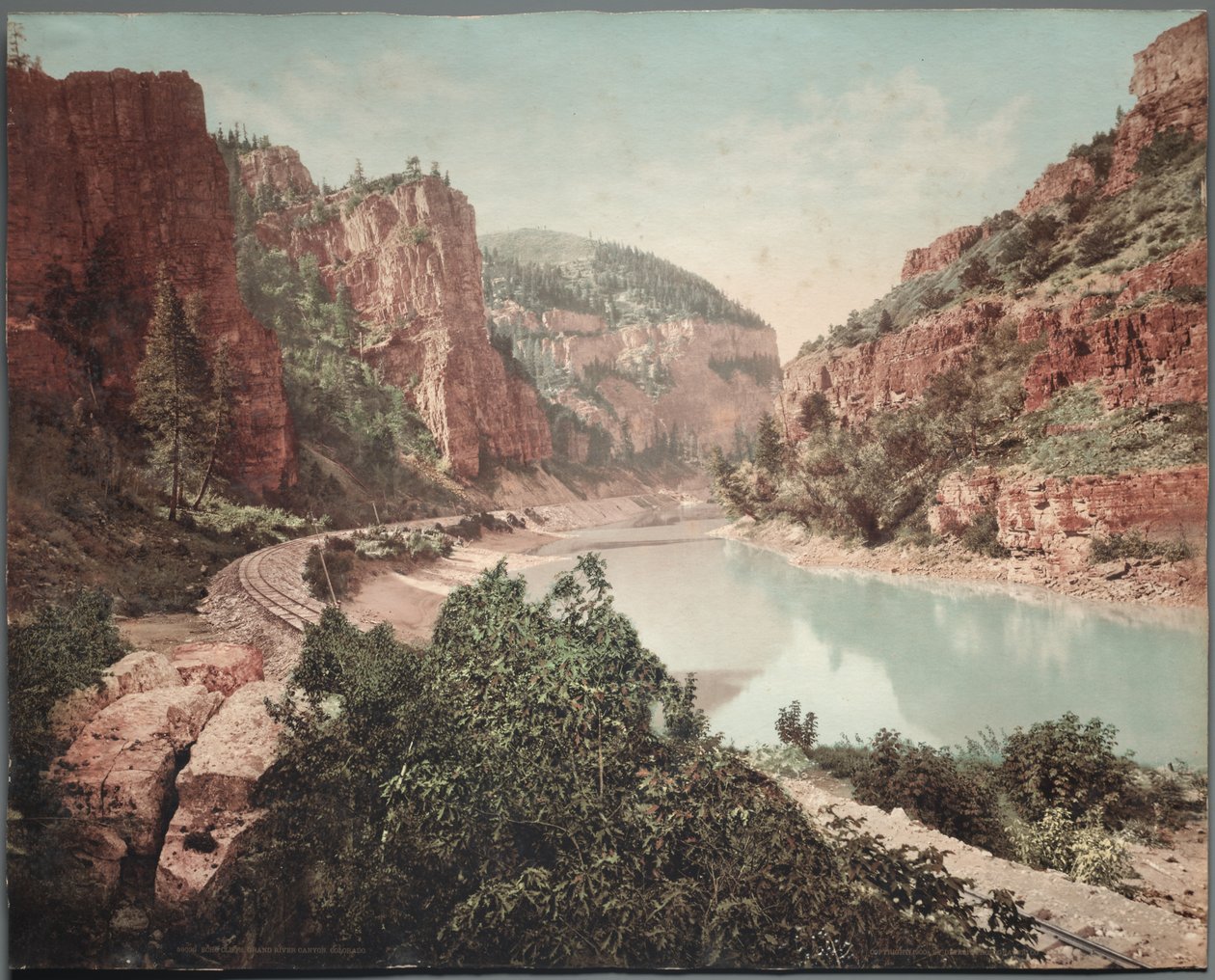 Echo-Klippen, Grand River Canyon, 1890er von William Henry Jackson