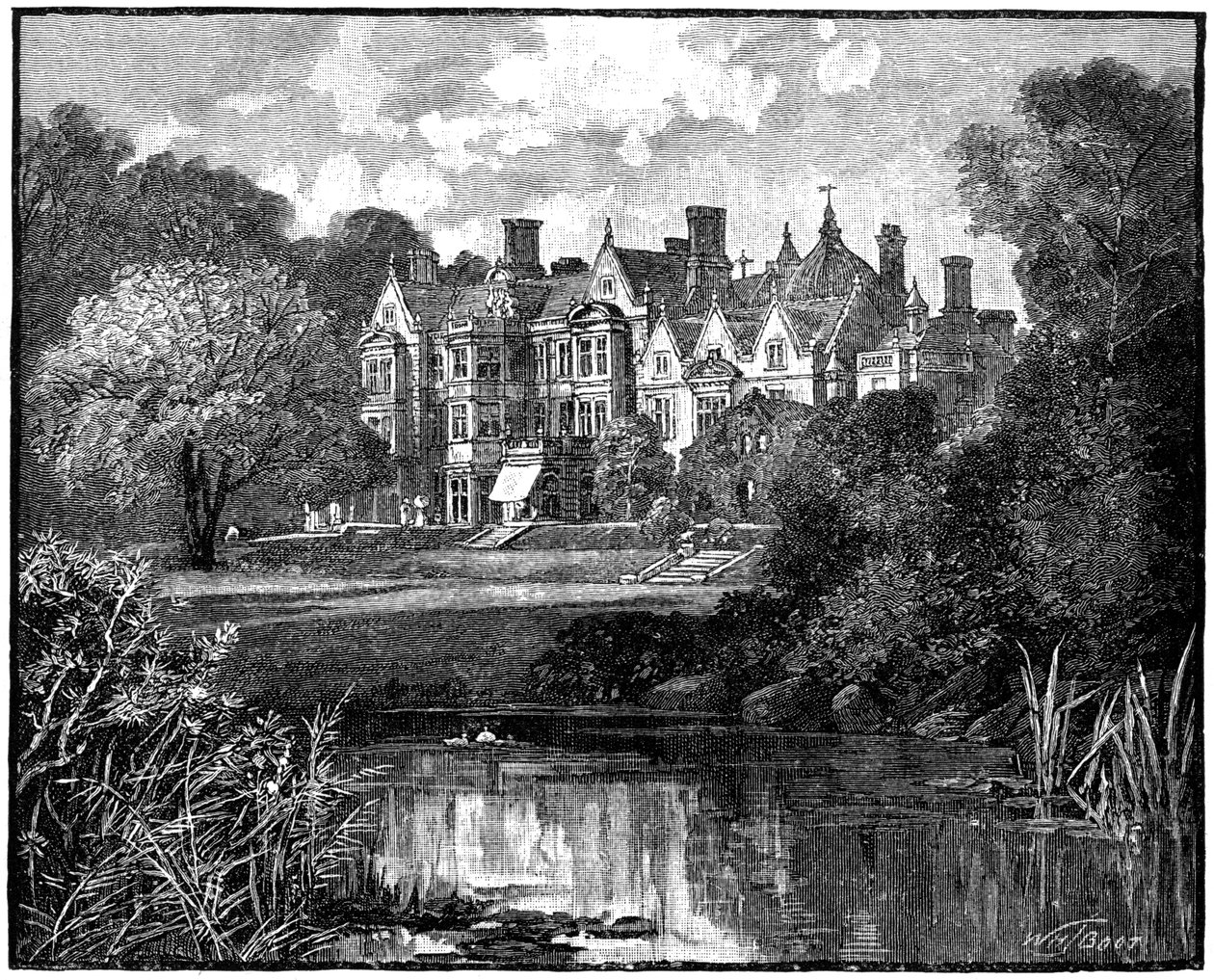 Sandringham House, Norfolk, 1900 von William Henry James Boot
