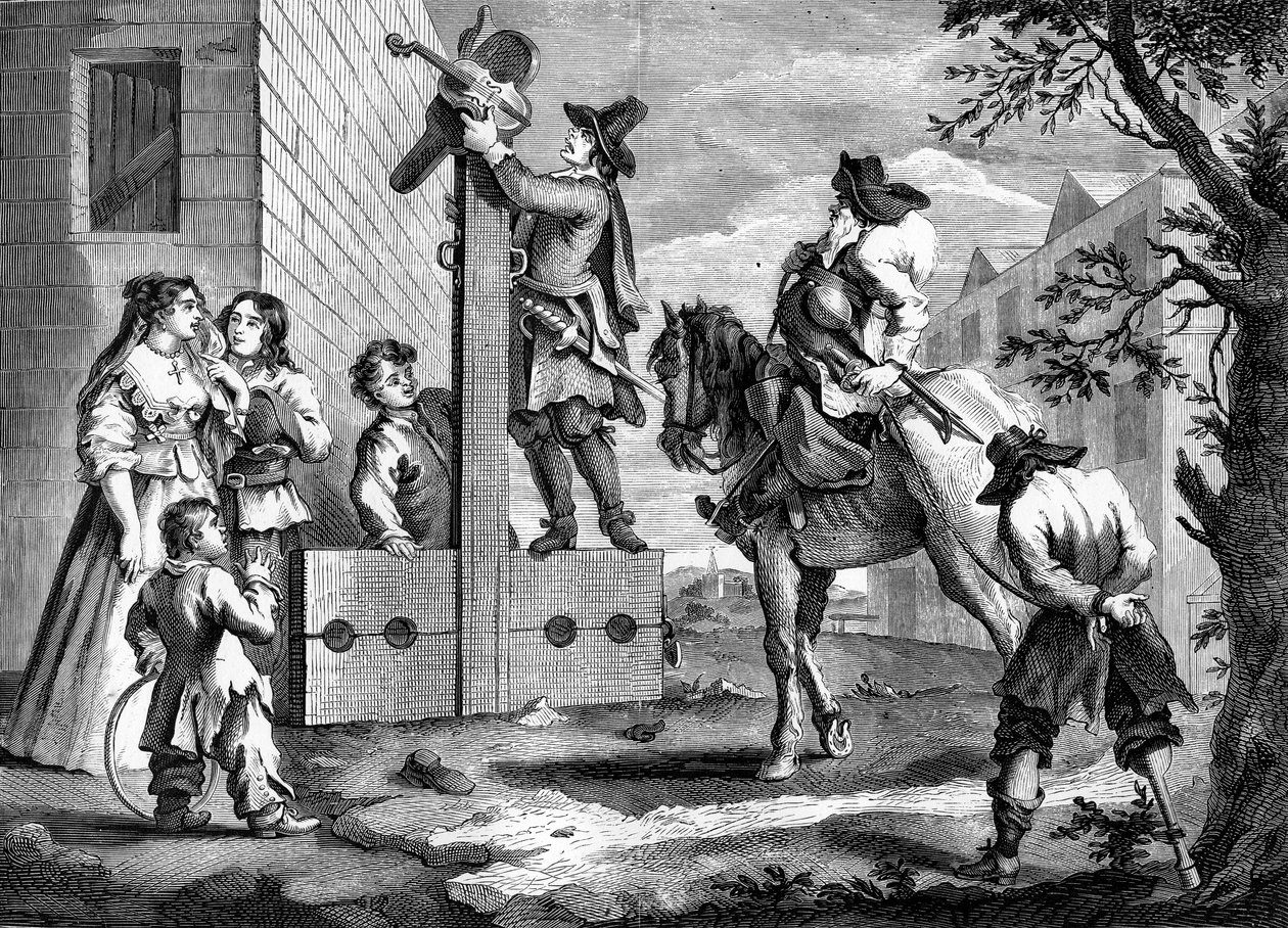 Hudibras von William Hogarth von William Hogarth