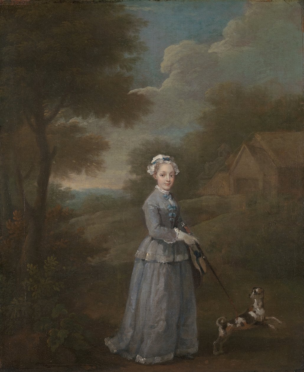 Miss Wood von William Hogarth