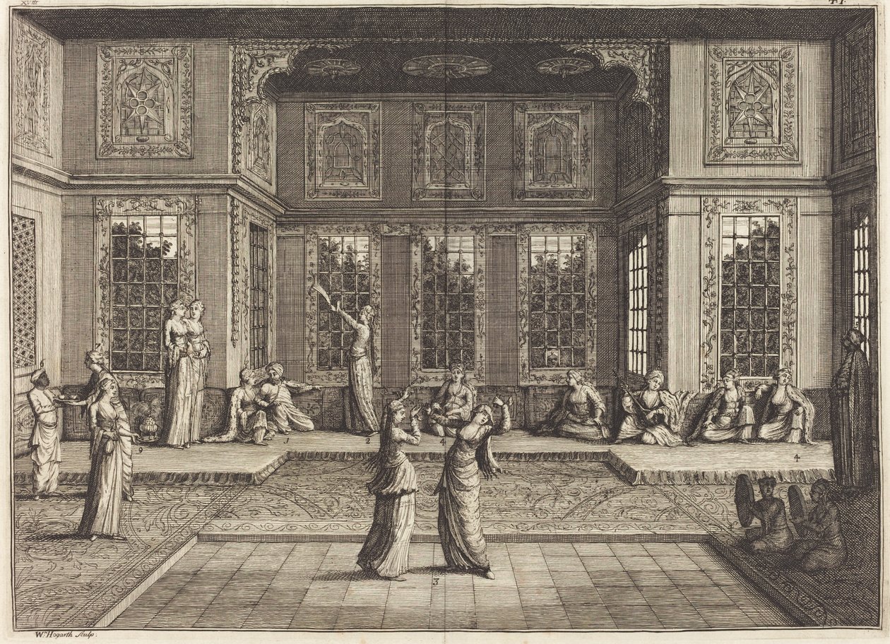 Das Serail von William Hogarth