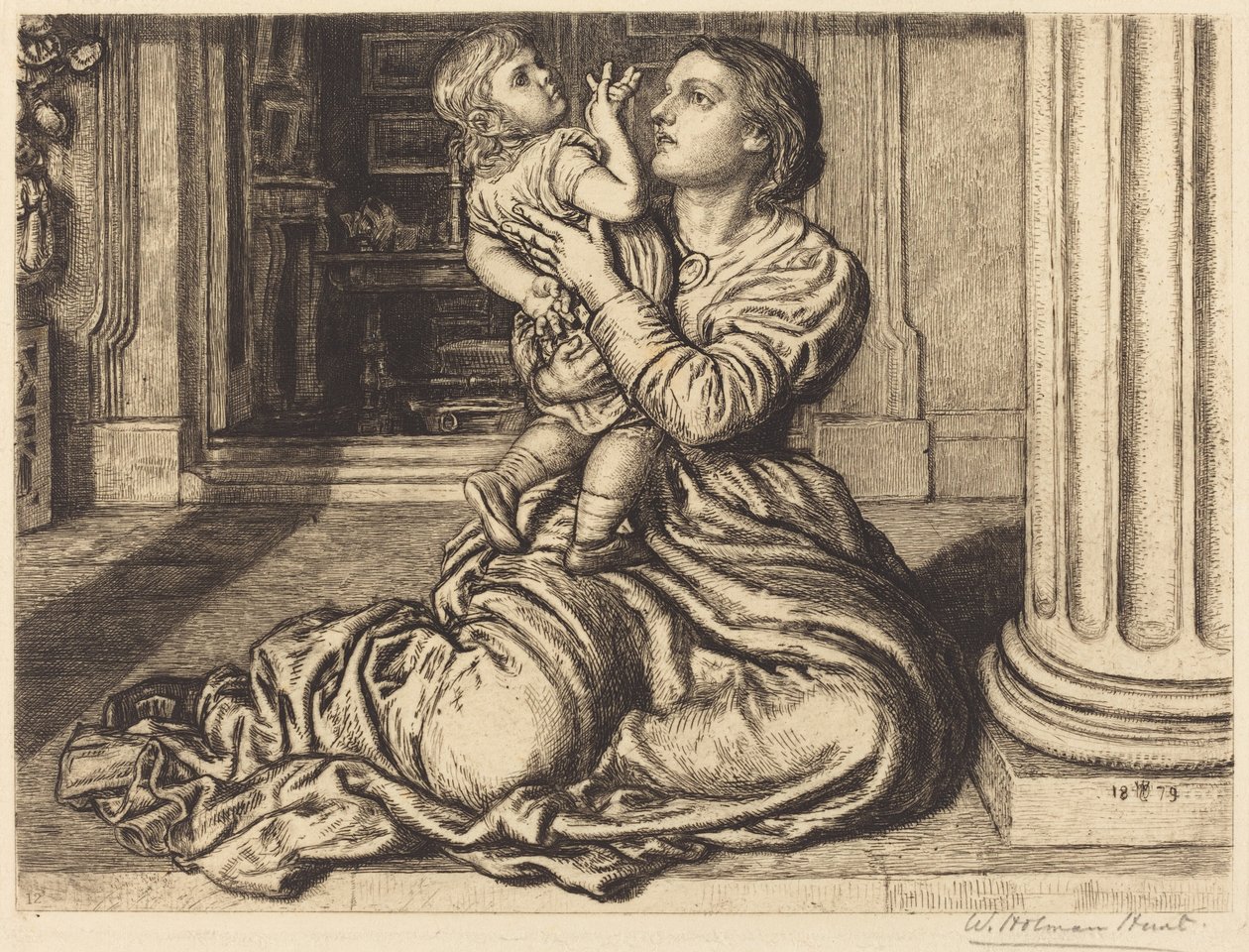 Der Abschied des Vaters von William Holman Hunt