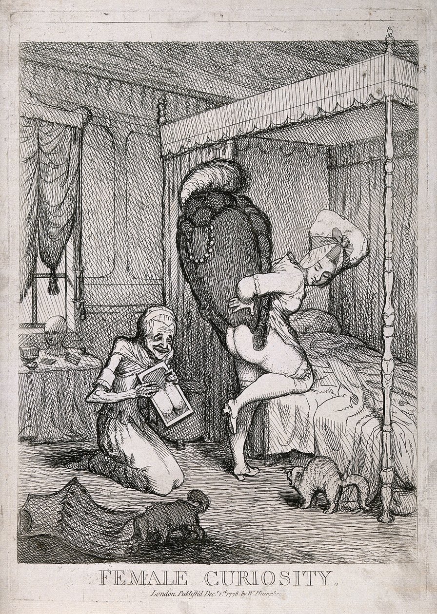 Weibliche Neugier von William Humphrey
