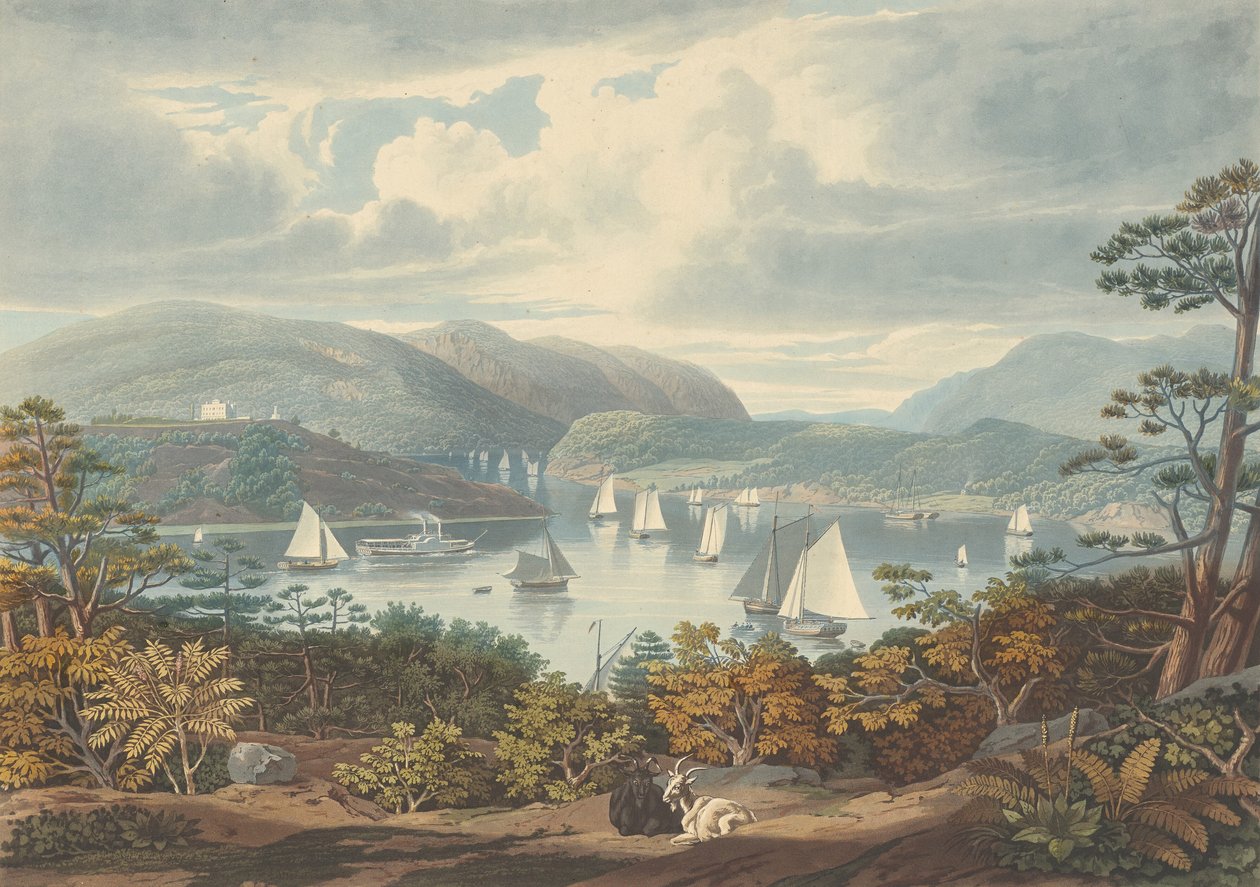 West Point, von Phillipstown, veröffentlicht 1831 von William James Bennett