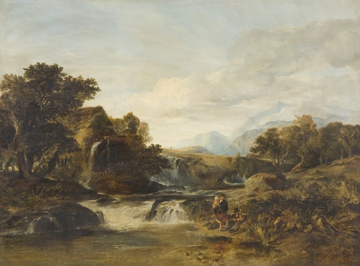 Pandy Mühle, Nordwales von William James Muller