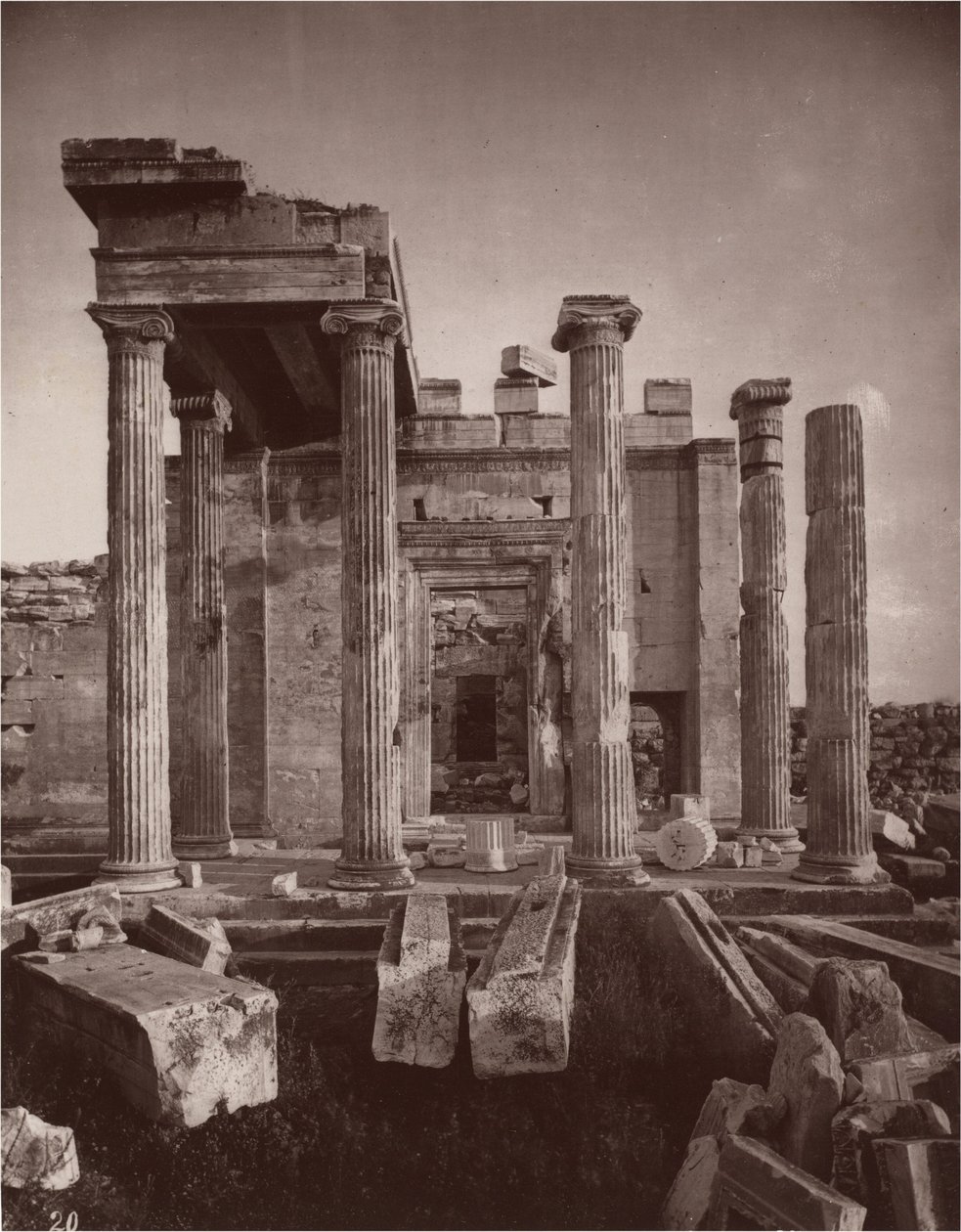 Die Akropolis von Athen, Tafel 20 von William James Stillman