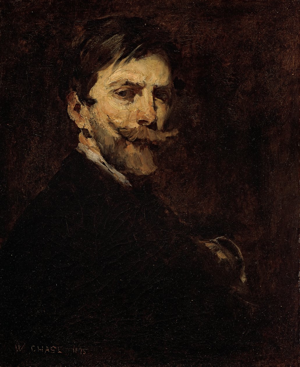 Selbstbildnis von William Merritt Chase