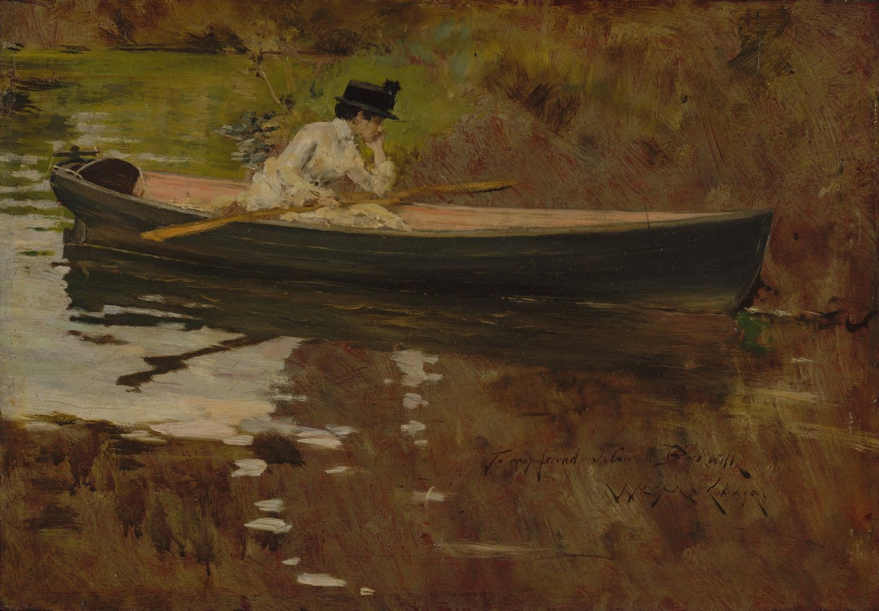 Mrs. Chase im Prospect Park, 1886 von William Merritt Chase