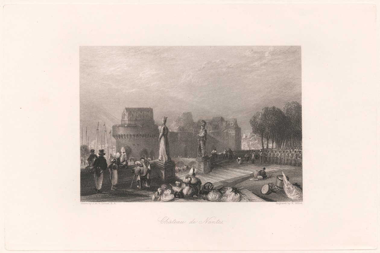 Schloss Nantes von William Miller