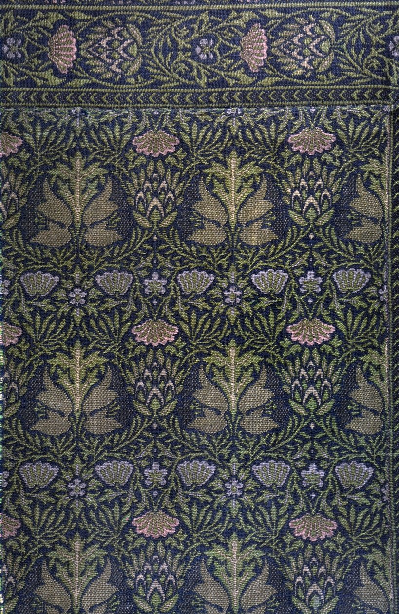 Artischocke. Teppich, ca. 1880 von William Morris