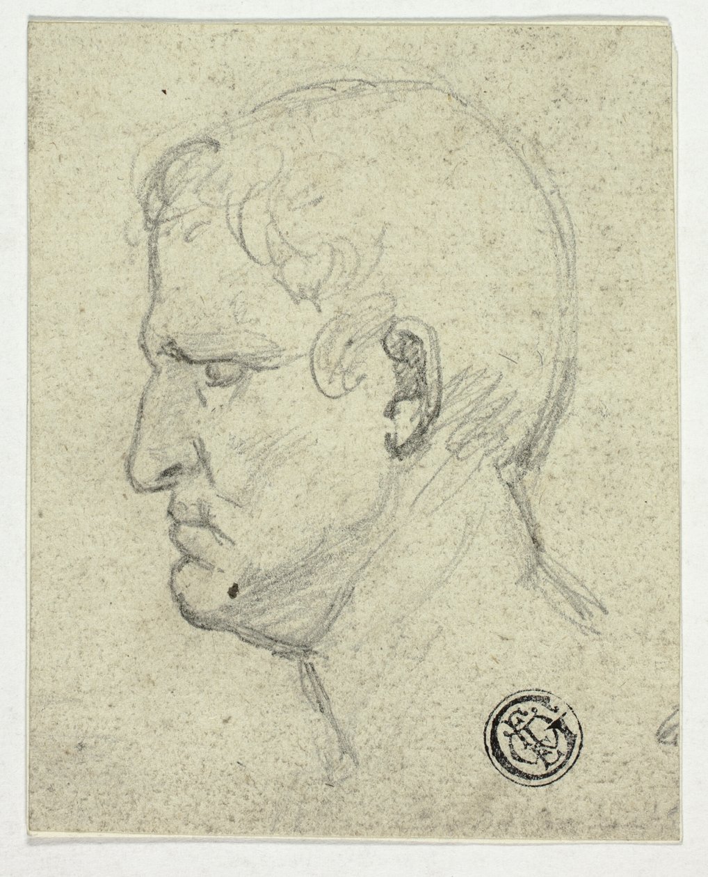 Kopf eines römischen Kaisers von William Mulready
