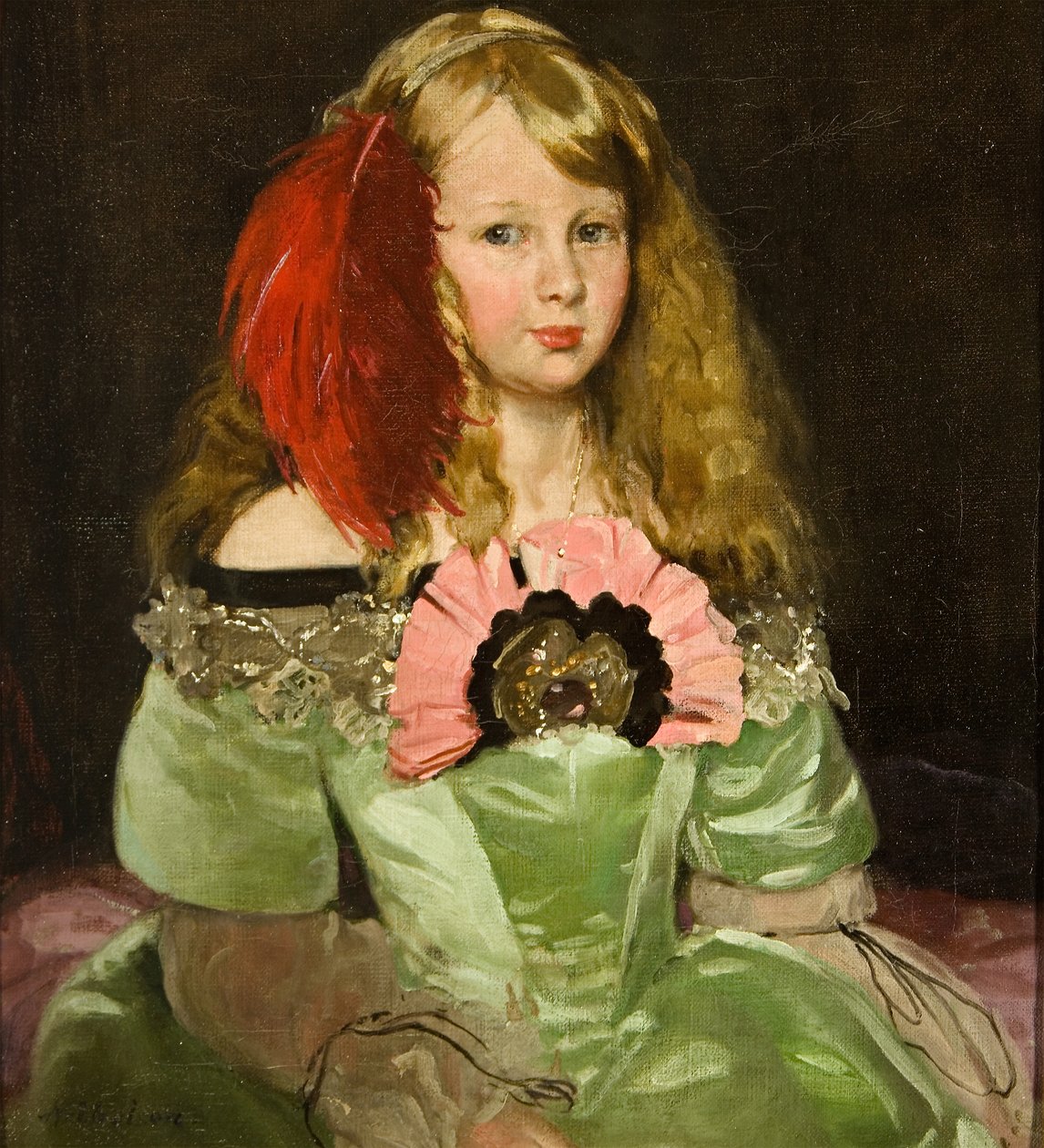 Jennie als Infantin von William Nicholson
