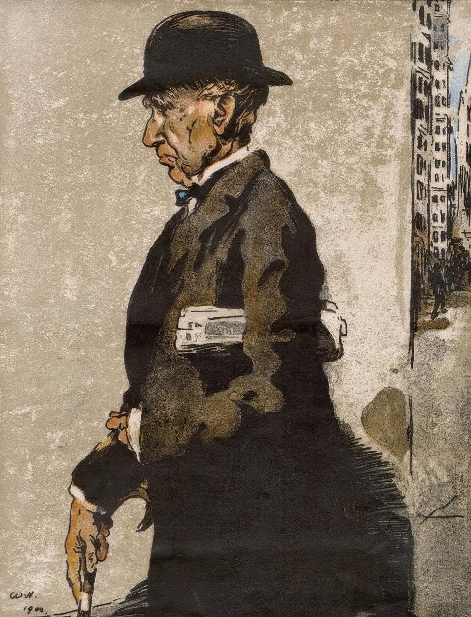 Russell Sage von William Nicholson