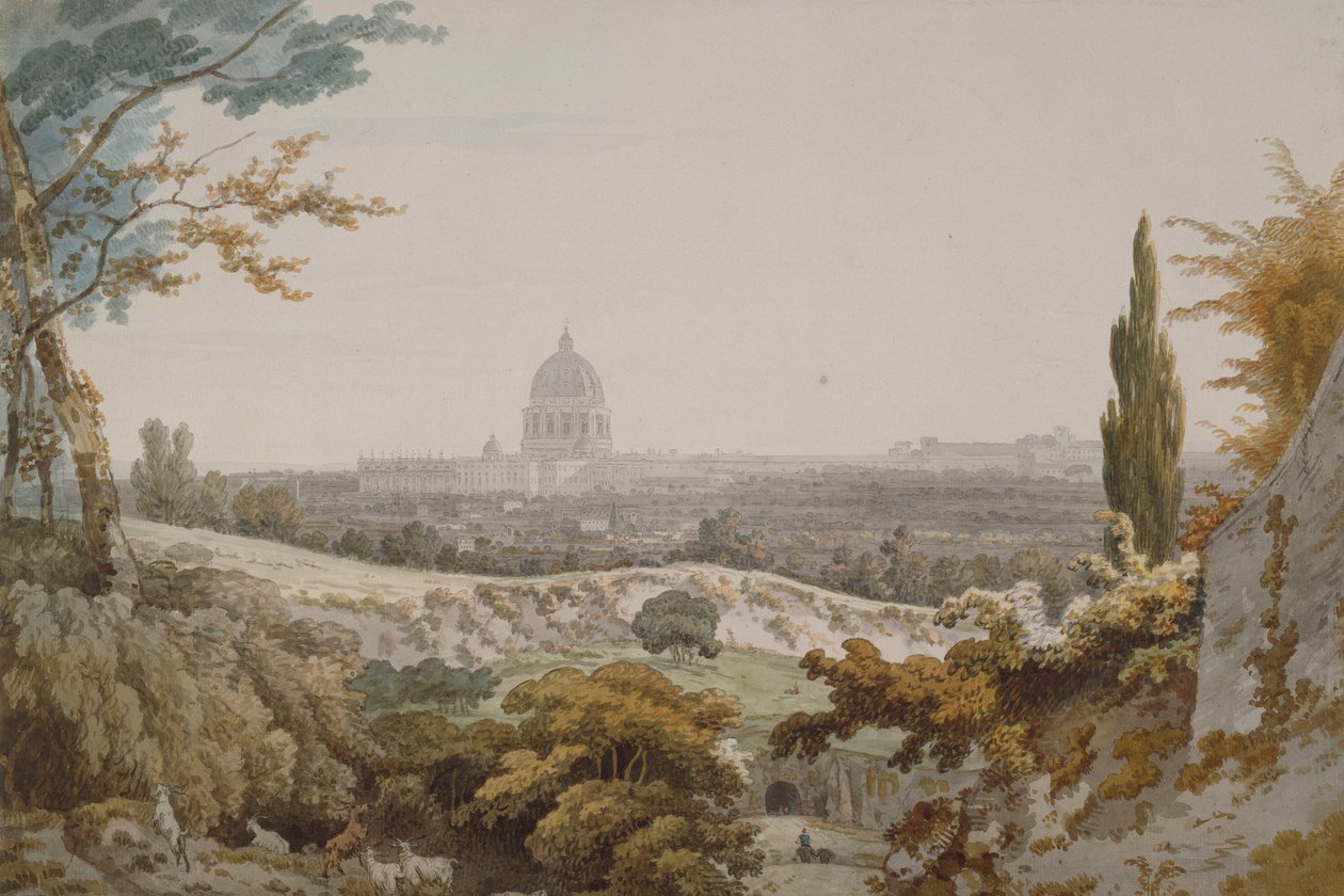 St. Peter, Rom, 1776 von William Pars