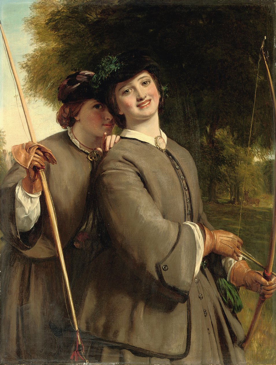 Die Bogenschützen von William Powell Frith