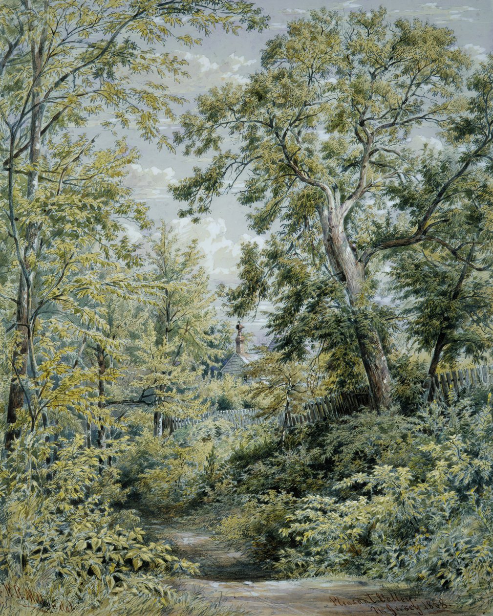 Pleasant Valley, New Jersey, 1858 von William Rickarby Miller