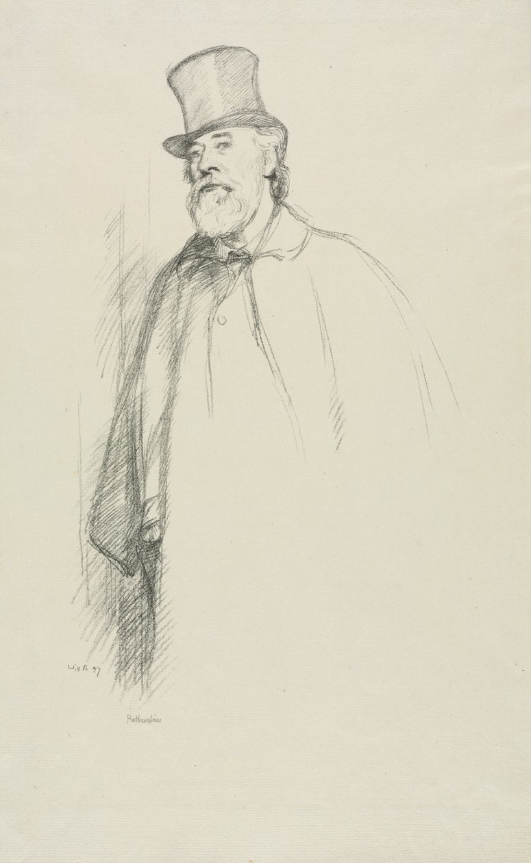 Alphonse Legros von William Rothenstein