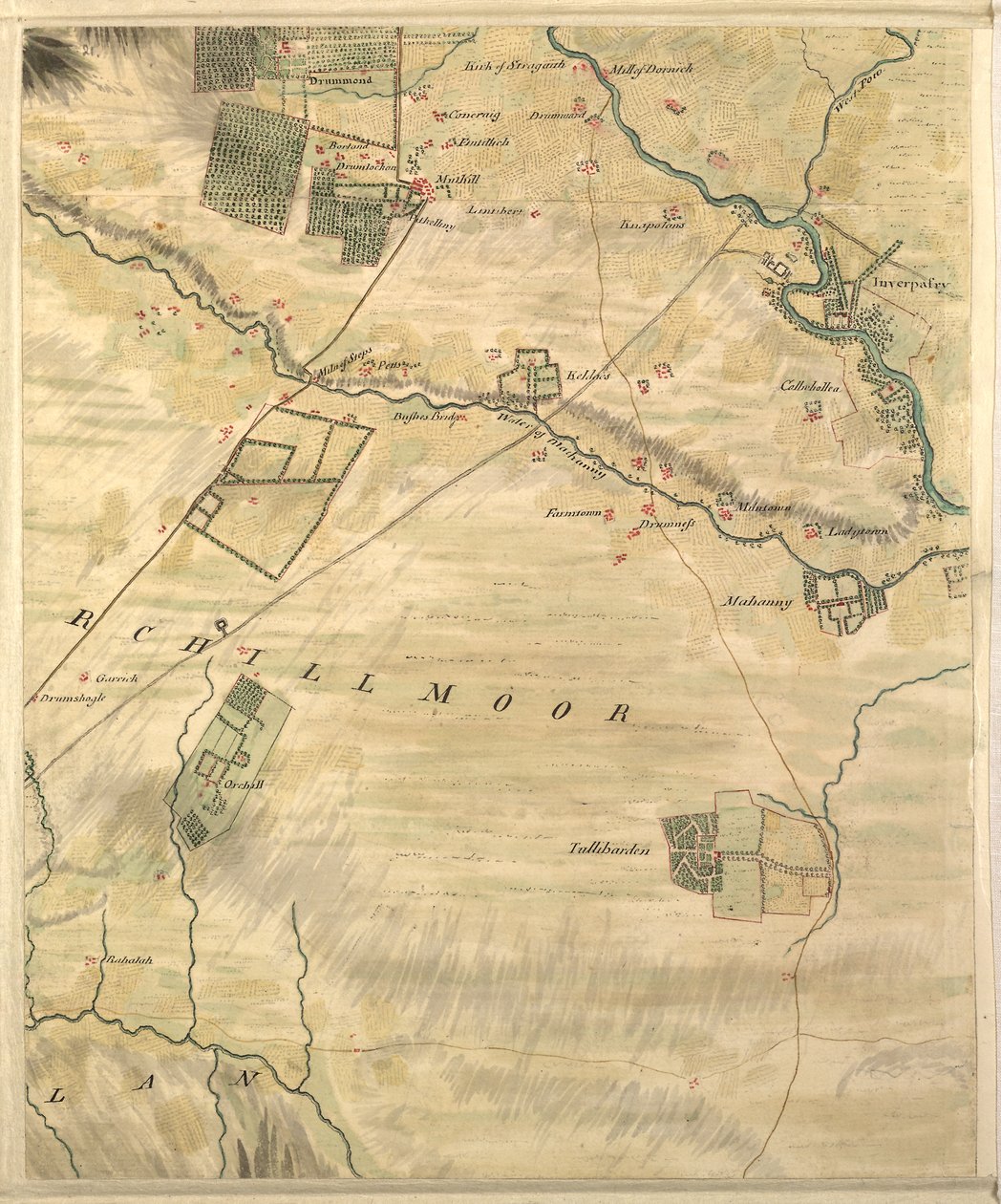 Roy Militärvermessung von Schottland von William Roy